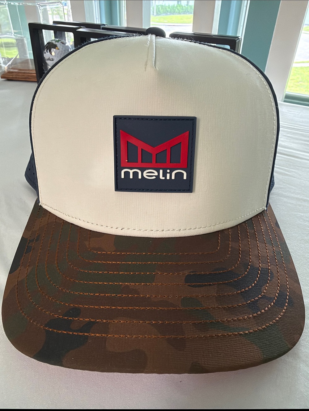 MELIN Hydro Odysea Merica Camo Performance Snapback Classic size